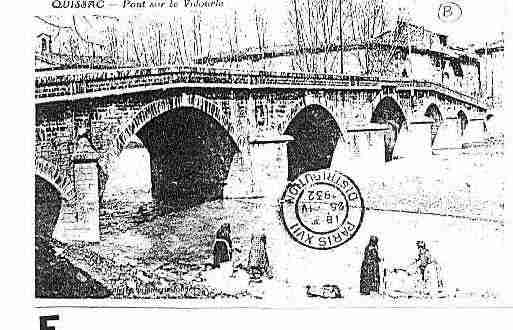 Ville de QUISSAC Carte postale ancienne