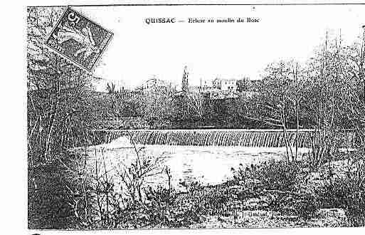 Ville de QUISSAC Carte postale ancienne