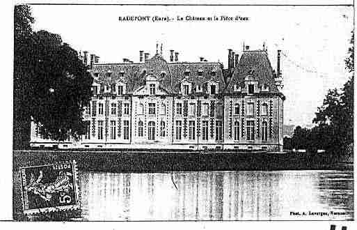 Ville de RADEPONT Carte postale ancienne