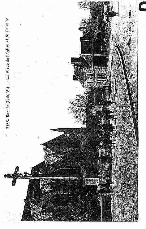 Ville de RANNEE Carte postale ancienne
