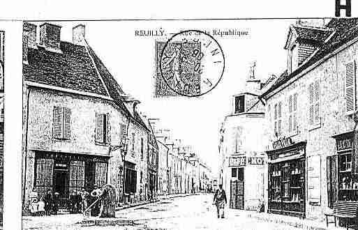 Ville de REUILLY Carte postale ancienne