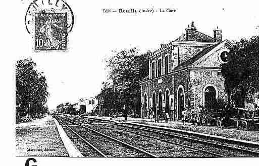 Ville de REUILLY Carte postale ancienne
