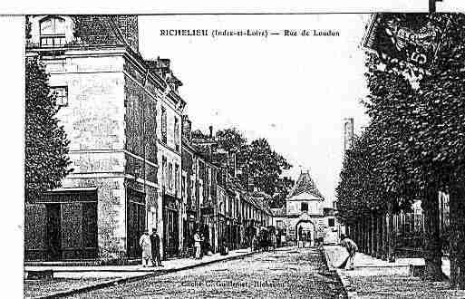 Ville de RICHELIEU Carte postale ancienne