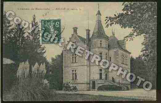 Ville de RILLE Carte postale ancienne