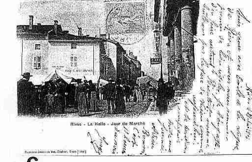 Ville de RIVES Carte postale ancienne