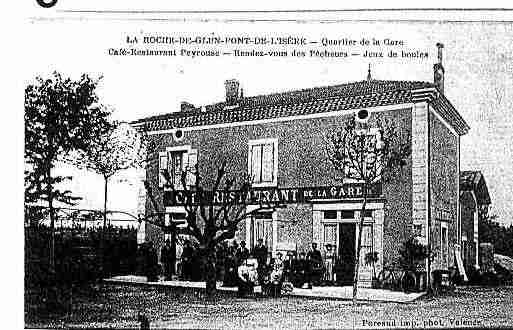 Ville de ROCHEDEGLUN(LA) Carte postale ancienne