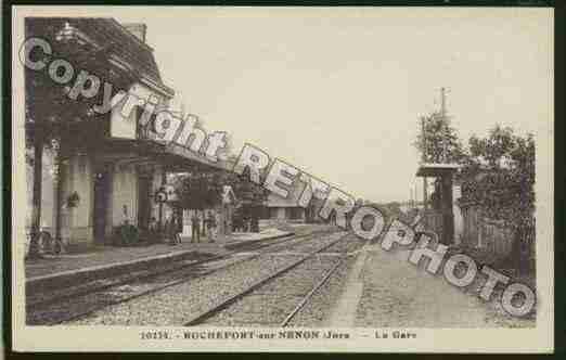 Ville de ROCHEFORTSURNENON Carte postale ancienne