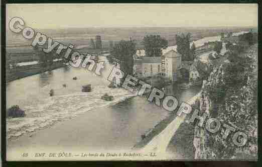 Ville de ROCHEFORTSURNENON Carte postale ancienne