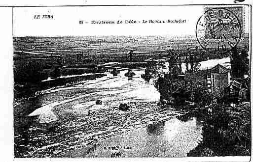 Ville de ROCHEFORTSURNENON Carte postale ancienne