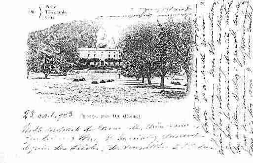 Ville de ROCHESAINTSECRETBECONNE Carte postale ancienne