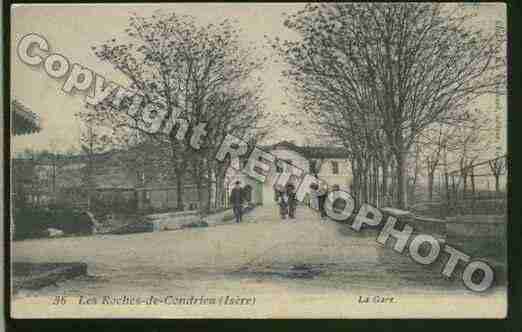 Ville de ROCHESDECONDRIEU(LES) Carte postale ancienne
