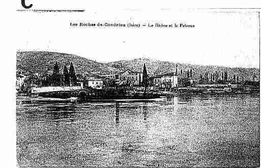 Ville de ROCHESDECONDRIEU(LES) Carte postale ancienne