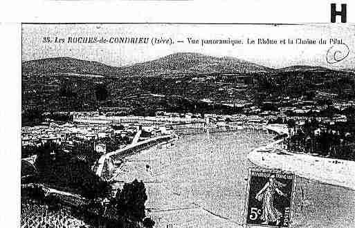 Ville de ROCHESDECONDRIEU(LES) Carte postale ancienne