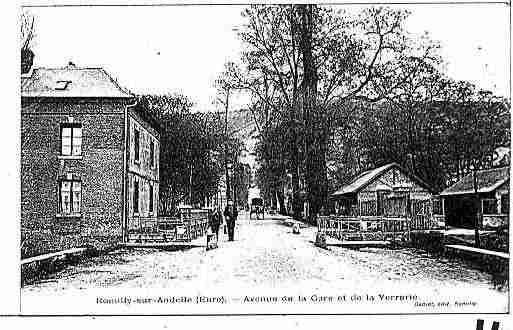 Ville de ROMILLYSURANDELLE Carte postale ancienne