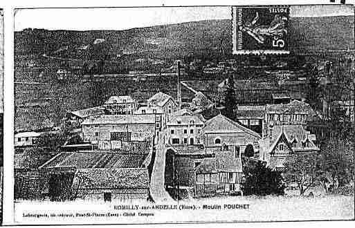 Ville de ROMILLYSURANDELLE Carte postale ancienne