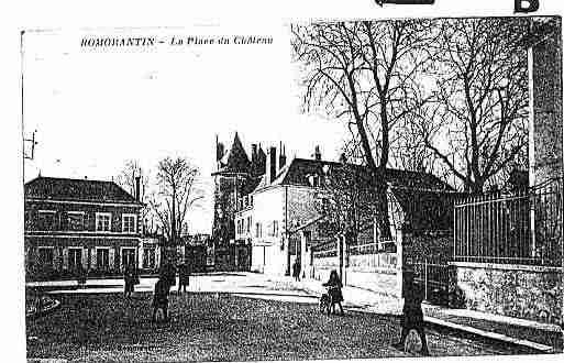 Ville de ROMORANTINLANTHENAY Carte postale ancienne