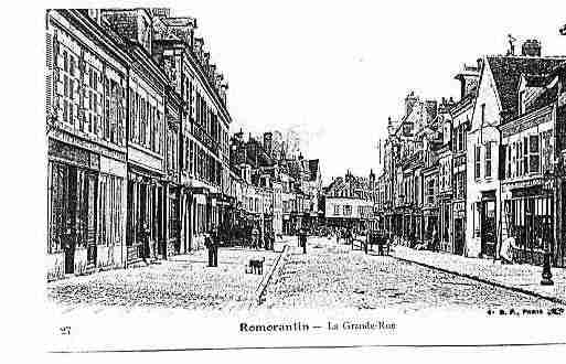 Ville de ROMORANTINLANTHENAY Carte postale ancienne