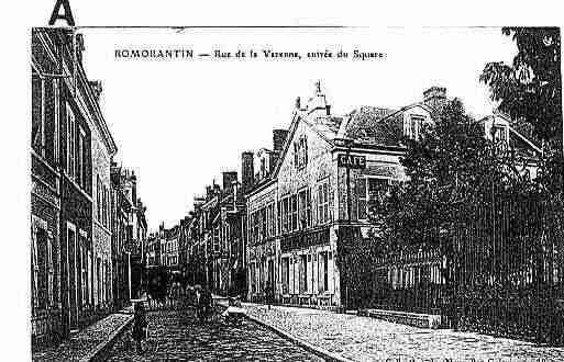 Ville de ROMORANTINLANTHENAY Carte postale ancienne