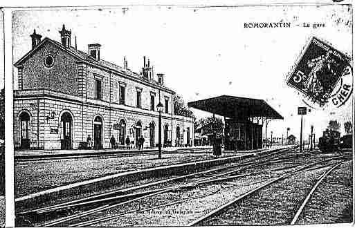 Ville de ROMORANTINLANTHENAY Carte postale ancienne