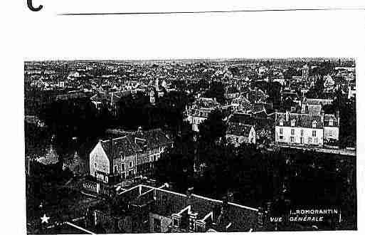 Ville de ROMORANTINLANTHENAY Carte postale ancienne