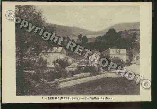 Ville de ROUSSES(LES) Carte postale ancienne