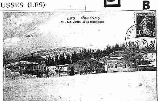 Ville de ROUSSES(LES) Carte postale ancienne