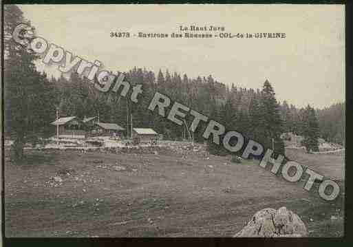 Ville de ROUSSES(LES) Carte postale ancienne