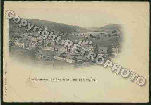 Ville de ROUSSES(LES) Carte postale ancienne
