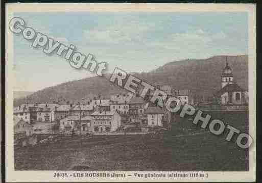 Ville de ROUSSES(LES) Carte postale ancienne