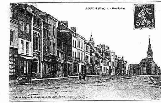 Ville de ROUTOT Carte postale ancienne