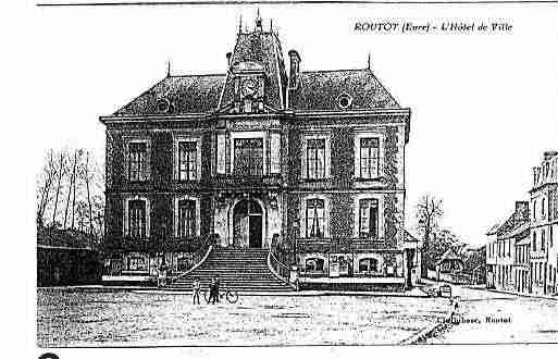 Ville de ROUTOT Carte postale ancienne