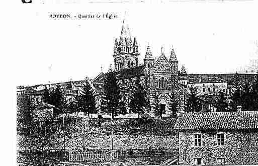 Ville de ROYBON Carte postale ancienne Ville de ROYBON Carte postale ancienne