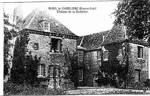 Ville de RUEILLAGADELIERE Carte postale ancienne