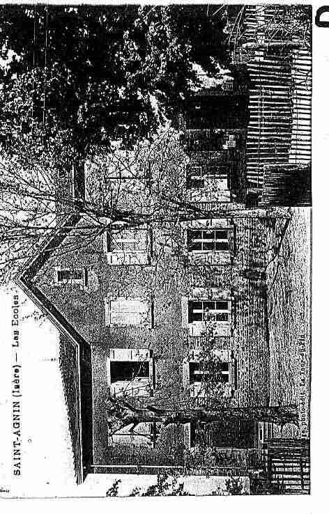 Ville de SAINTAGNINSURBION Carte postale ancienne