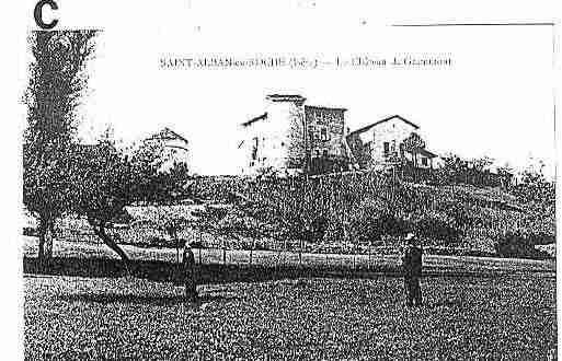 Ville de SAINTALBANDEROCHE Carte postale ancienne