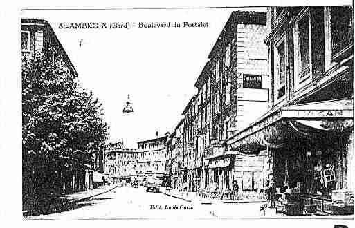 Ville de SAINTAMBROIX Carte postale ancienne