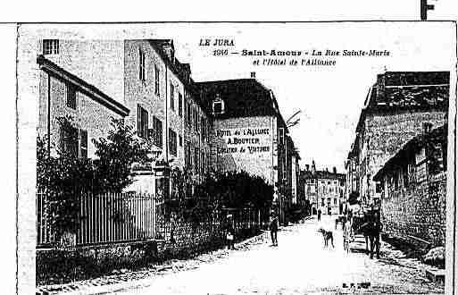 Ville de SAINTAMOUR Carte postale ancienne