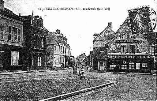 Ville de SAINTANDREDEL\'EURE Carte postale ancienne