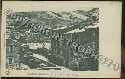 Ville de SAINTANDREDEVALBORGNE Carte postale ancienne