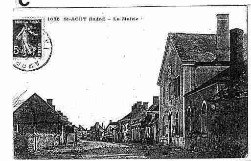 Ville de SAINTAOUT Carte postale ancienne