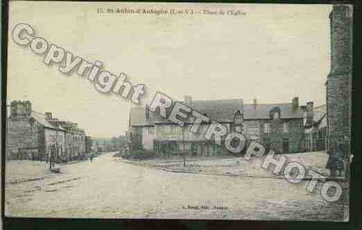 Ville de SAINTAUBIND\'AUBIGNE Carte postale ancienne