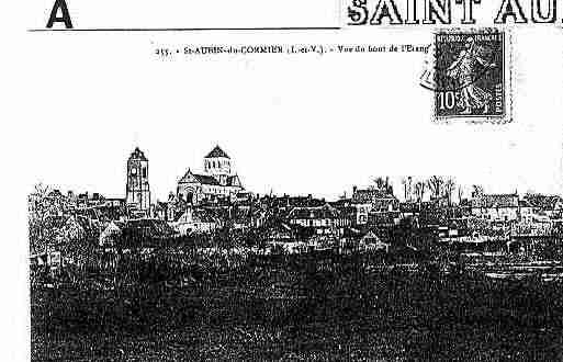 Ville de SAINTAUBINDUCORMIER Carte postale ancienne
