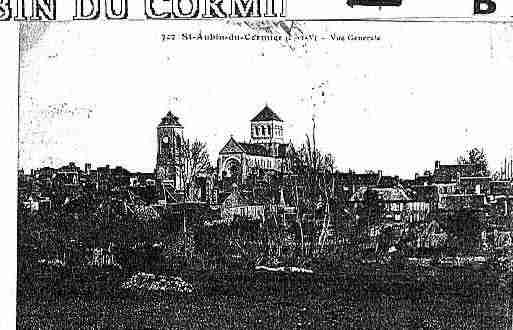 Ville de SAINTAUBINDUCORMIER Carte postale ancienne