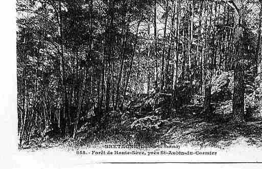 Ville de SAINTAUBINDUCORMIER Carte postale ancienne