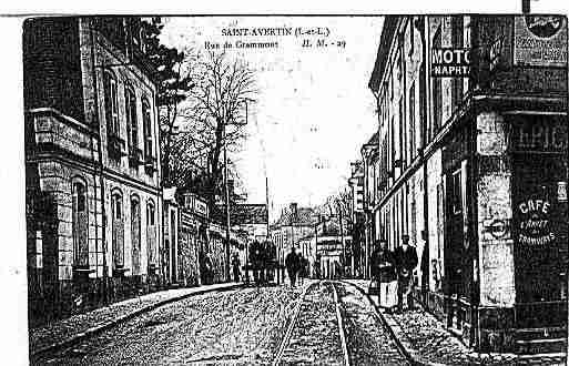 Ville de SAINTAVERTIN Carte postale ancienne