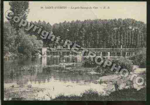 Ville de SAINTAVERTIN Carte postale ancienne