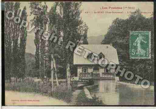 Ville de SAINTBEAT Carte postale ancienne