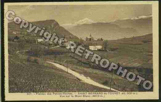 Ville de SAINTBERNARDDUTOUVET Carte postale ancienne