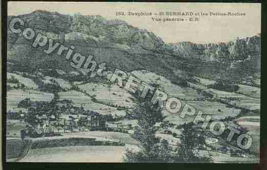 Ville de SAINTBERNARDDUTOUVET Carte postale ancienne