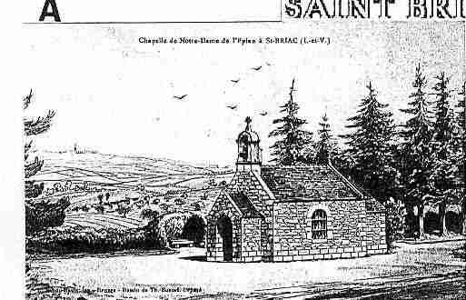 Ville de SAINTBRIACSURMER Carte postale ancienne